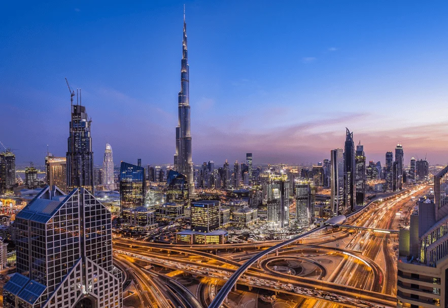 Dubai Architectural Skyline